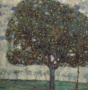 Gustav Klimt Apller tree Germany oil painting artist